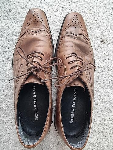 Roberto Santi KOZNE muske cipele. elegantne i udobne. broj 42. za vise na lalafo.rs — 1 Roberto Santi KOZNE muske cipele. elegantne i udobne. broj 42. za vise — 1