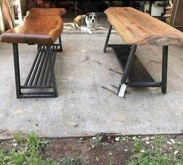 Furniture: UNIKATNE KLUPE DRVO&METAL | Izrada nameštaja po meri Drvo& at lalafo.rs — 1 Furniture: UNIKATNE KLUPE DRVO&METAL | Izrada nameštaja po meri Drvo& — 1