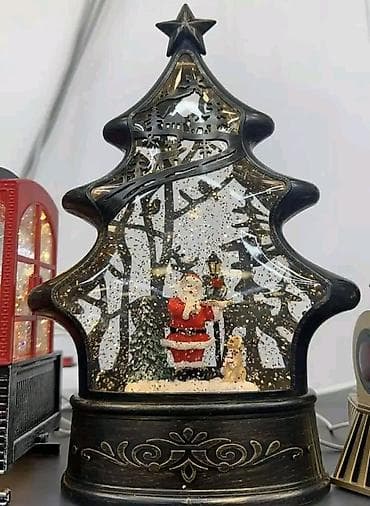 Lampa jelka sa Deda mrazom -Moze da radi: * USB kabl * na baterije na lalafo.rs — 3 Lampa jelka sa Deda mrazom -Moze da radi: * USB kabl * na baterije — 3