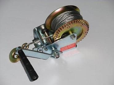 Pneumatski alati i kompresori: Ručno vitlo sa sajlom i kukom - Tip: mehaničko ručno vitlo sa polugom na lalafo.rs — 3 Pneumatski alati i kompresori: Ručno vitlo sa sajlom i kukom - Tip: mehaničko ručno vitlo sa polugom — 3