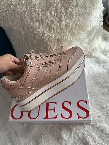 GUESS orginal patike - Boja: puder/nude roze - Materijali na lalafo.rs — 2 GUESS orginal patike - Boja: puder/nude roze - Materijali — 2