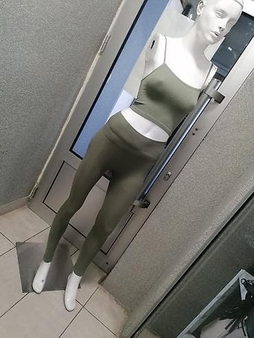 Komplet Rebrasti Pamuk sa elastinom Odgovara Vel S M Par puta nošen na lalafo.rs — 7 Komplet Rebrasti Pamuk sa elastinom Odgovara Vel S M Par puta nošen — 7