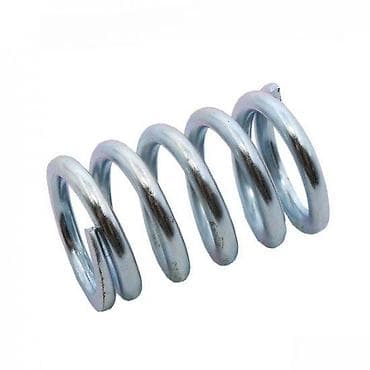Pritisna opruga – metalna spiralna opruga - Materijal: čelik sa at lalafo.rs Pritisna opruga – metalna spiralna opruga - Materijal: čelik sa