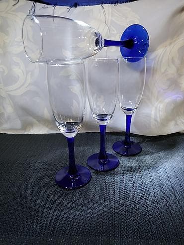 Home & Garden: Holandske nove vintaz case za vino. Case za vino staklo,kobaltno at lalafo.rs — 2 Home & Garden: Holandske nove vintaz case za vino. Case za vino staklo,kobaltno — 2