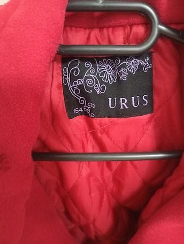 Ženska jakna/kaput URUS – veličina 164 - Boja: intenzivno crvena - na lalafo.rs — 4 Ženska jakna/kaput URUS – veličina 164 - Boja: intenzivno crvena - — 4