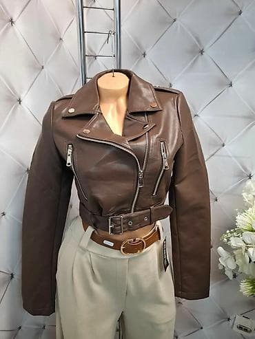 cista koza broj: Ženska kratka biker jakna – više boja i pantalone - Model: kratka na lalafo.rs — 2 cista koza broj: Ženska kratka biker jakna – više boja i pantalone - Model: kratka — 2