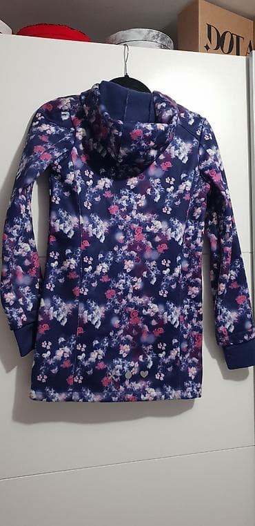 Jakna ski tamno plava na cvetove,lepa sara.Na rajfislus i čičak.Ima na lalafo.rs — 6 Jakna ski tamno plava na cvetove,lepa sara.Na rajfislus i čičak.Ima — 6