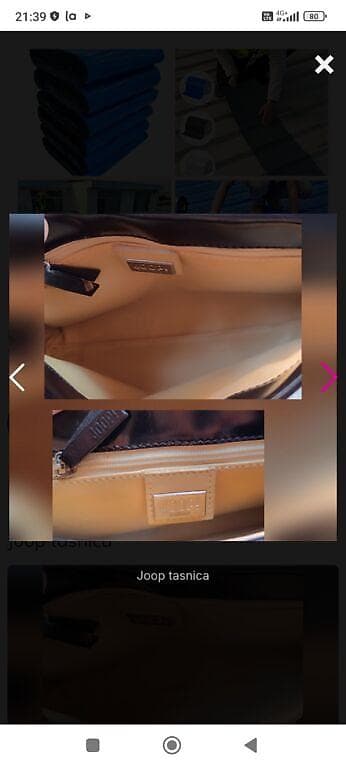 Joop tašnica – elegantna kožna crossbody/šoulder torbica - Brend at lalafo.rs — 5 Joop tašnica – elegantna kožna crossbody/šoulder torbica - Brend — 5