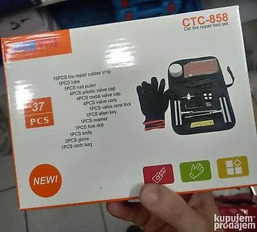 za svaki dan: Set za popravku i krpljenje guma – 37 delova 🚗🔧 Profesionalni set od na lalafo.rs — 2 za svaki dan: Set za popravku i krpljenje guma – 37 delova 🚗🔧 Profesionalni set od — 2