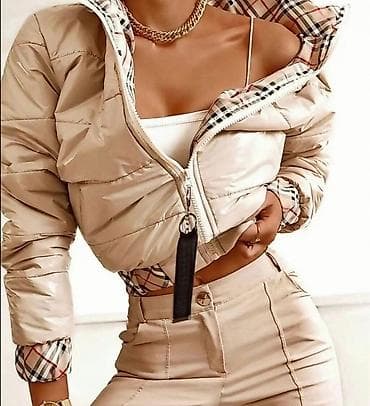 Burbary bela i krem lakovana jakna savrsene uvoz francuska bela vel na lalafo.rs — 3 Burbary bela i krem lakovana jakna savrsene uvoz francuska bela vel — 3