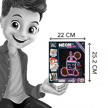 Neon DIY Bubble Tea – kreativni set za decu 7+ - Tema: Bubble tea na lalafo.rs Neon DIY Bubble Tea – kreativni set za decu 7+ - Tema: Bubble tea