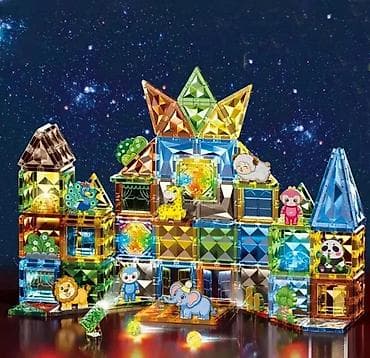 Svetleće 3D Magnetne Kocke od 124 Dela 🔮🧩 Magnetne fantastično at lalafo.rs — 1 Svetleće 3D Magnetne Kocke od 124 Dela 🔮🧩 Magnetne fantastično — 1