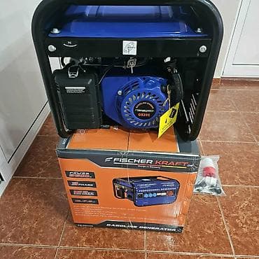 Tools & Equipment: Fischer Kraft FS9600W benzinski agregat za struju – Professional at lalafo.rs — 2 Tools & Equipment: Fischer Kraft FS9600W benzinski agregat za struju – Professional — 2