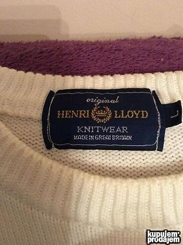 Original HENRI LLOYD dzemper L Kao iz radnje 100% cotton Vrhunski at lalafo.rs — 1 Original HENRI LLOYD dzemper L Kao iz radnje 100% cotton Vrhunski — 1