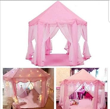 Dečiji šator/igraonica – heksagonalni “dvorac” - Dimenzije: prečnik na lalafo.rs — 1 Dečiji šator/igraonica – heksagonalni “dvorac” - Dimenzije: prečnik — 1