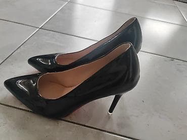 Elegantne ženske salonke na štiklu - Boja: crna, lak efekt sa visokim na lalafo.rs — 2 Elegantne ženske salonke na štiklu - Boja: crna, lak efekt sa visokim — 2