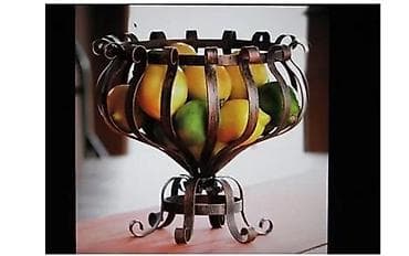 kom sa etiketom: Kovane gvozdene postolje/korpa za cveće - Materijal: kovan gvožđe at lalafo.rs — 8 kom sa etiketom: Kovane gvozdene postolje/korpa za cveće - Materijal: kovan gvožđe — 8