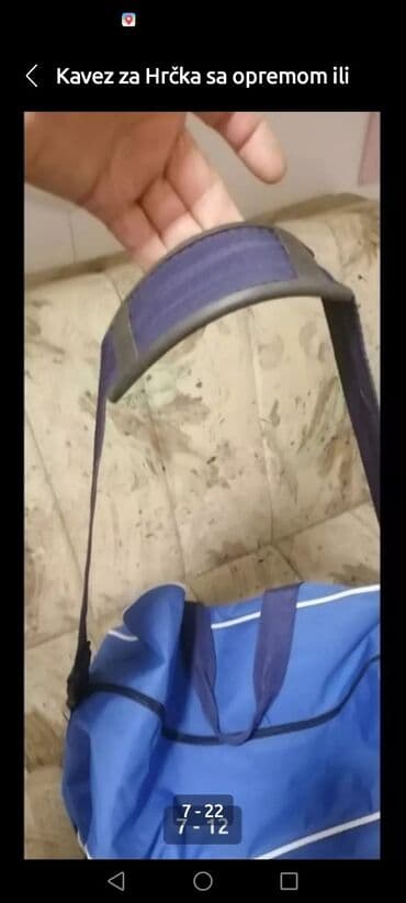 Other: Sportska torba na rame ili u ruke. sve ispravno
Mirjevo at lalafo.rs — 10 Other: Sportska torba na rame ili u ruke. sve ispravno
Mirjevo — 10