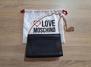Accessories: Love Moschino crna original torbica s lančićem Prelepa crna elegantna at lalafo.rs — 2 Accessories: Love Moschino crna original torbica s lančićem Prelepa crna elegantna — 2