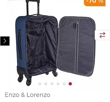 Kofer Enzo Lorenconov,sa 2 prednje pregrade,4 tocka koja se mogu na lalafo.rs — 1 Kofer Enzo Lorenconov,sa 2 prednje pregrade,4 tocka koja se mogu — 1