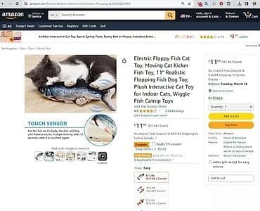 prsluk jaknica mango u: MAGIC FISH – pokretna interaktivna igračka za mačke - Imitira pokrete at lalafo.rs — 6 prsluk jaknica mango u: MAGIC FISH – pokretna interaktivna igračka za mačke - Imitira pokrete — 6