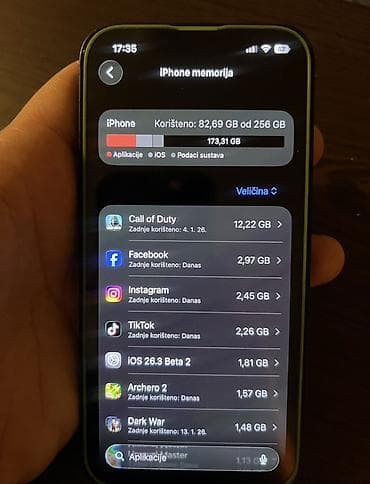 Apple iPhone iPhone 13, 256 GB, Plavi, Face ID na lalafo.rs Apple iPhone iPhone 13, 256 GB, Plavi, Face ID