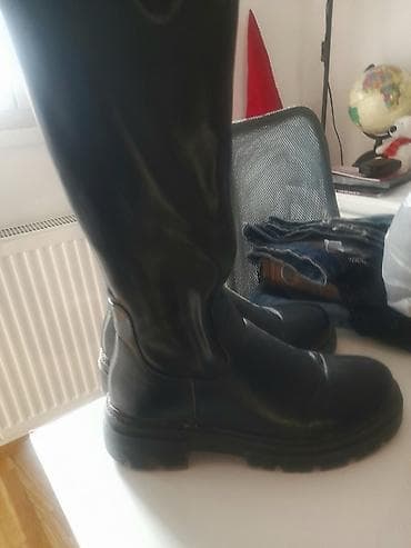 High boots, 38.5, color - Black at lalafo.rs — 3 High boots, 38.5, color - Black — 3