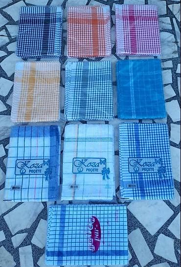 Krpe sa masnicom paket 12kom 1700din Krpe pamucne 50x70 paket 10kom na lalafo.rs — 1 Krpe sa masnicom paket 12kom 1700din Krpe pamucne 50x70 paket 10kom — 1