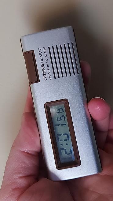 Citizen Quartz CRYSTRON LC Alarm – džepni digitalni budilnik/sat. - na lalafo.rs — 2 Citizen Quartz CRYSTRON LC Alarm – džepni digitalni budilnik/sat. - — 2