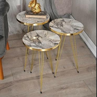 prsluk jaknica mango u: 8Set od 3 pomoćna/klub stolića – moderni glam dizajn - Okrugle ploče u at lalafo.rs — 2 prsluk jaknica mango u: 8Set od 3 pomoćna/klub stolića – moderni glam dizajn - Okrugle ploče u — 2