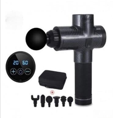 Pistolj masazer massage gun carbon 30 brzina. pistolj masazer massage na lalafo.rs Pistolj masazer massage gun carbon 30 brzina. pistolj masazer massage