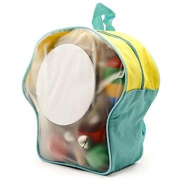 Dečiji muzički set u rancu - Komplet ritmičkih instrumenata zapakovan na lalafo.rs Dečiji muzički set u rancu - Komplet ritmičkih instrumenata zapakovan