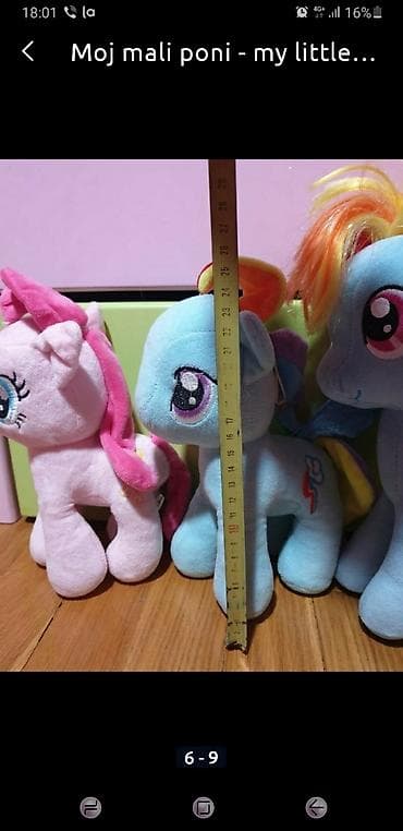Plišane igračke: Zute boje. My little pony - moj mali poni plisana igracka. rainbow na lalafo.rs — 5 Plišane igračke: Zute boje. My little pony - moj mali poni plisana igracka. rainbow — 5