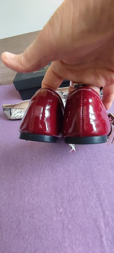 Espadrile: Massimo Dutti kožne 6000,mokasine crne kožne 2000 nove,nove Bordo na lalafo.rs — 8 Espadrile: Massimo Dutti kožne 6000,mokasine crne kožne 2000 nove,nove Bordo — 8