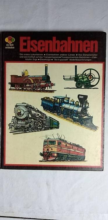 Knjiga:Eisenbahnen die Welt entdecken (Књига: Железнице откривају na lalafo.rs — 1 Knjiga:Eisenbahnen die Welt entdecken (Књига: Железнице откривају — 1