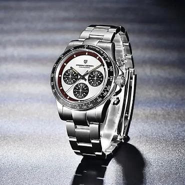 Watches: PAGANI DESIGN PD-1676 -40mm- Bela -Rolex Daytona Paul Newman Potpuno at lalafo.rs — 3 Watches: PAGANI DESIGN PD-1676 -40mm- Bela -Rolex Daytona Paul Newman Potpuno — 3