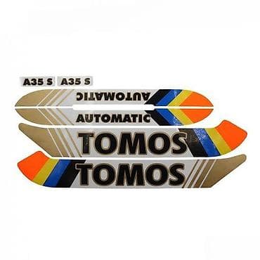 Komplet nalepnica za Tomos A35 S – Automatic - Set dekorativnih na lalafo.rs Komplet nalepnica za Tomos A35 S – Automatic - Set dekorativnih