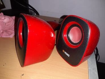 Zvučnici i stereo sistemi: Prodajem nove stereo zvučnike crvene boje, sa kutijom. Specifikacije o na lalafo.rs Zvučnici i stereo sistemi: Prodajem nove stereo zvučnike crvene boje, sa kutijom. Specifikacije o