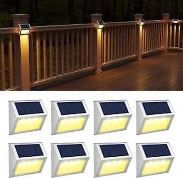 Garden Lighting: Solarne LED zidne/stepenišne lampe za eksterijer - Tip: samostalne at lalafo.rs — 8 Garden Lighting: Solarne LED zidne/stepenišne lampe za eksterijer - Tip: samostalne — 8