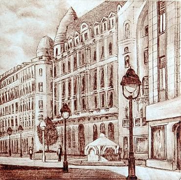 Umjetnički grafički radovi – serija beogradskih motiva - Tehnika na lalafo.rs — 5 Umjetnički grafički radovi – serija beogradskih motiva - Tehnika — 5