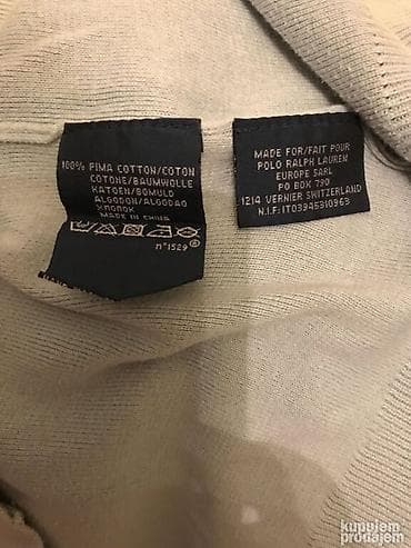 Original Ralph Lauren dzemper M / L 100% PIMA cotton Ramena 45cm na lalafo.rs — 3 Original Ralph Lauren dzemper M / L 100% PIMA cotton Ramena 45cm — 3