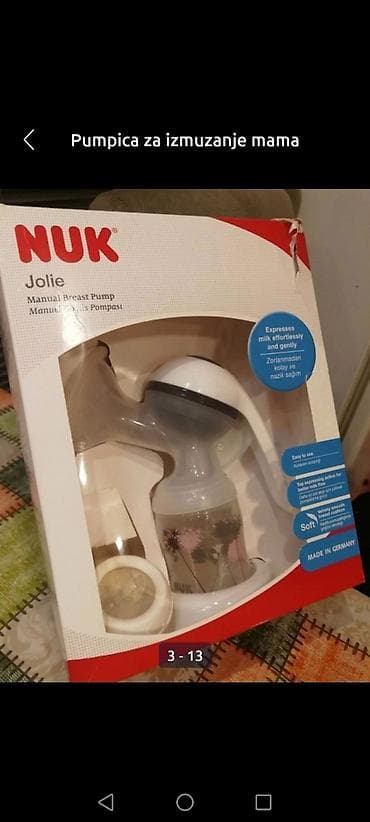 Pumpica Nuk rucna za izmuzanje mama dojilja kao nova je Mogućnost na lalafo.rs — 3 Pumpica Nuk rucna za izmuzanje mama dojilja kao nova je Mogućnost — 3