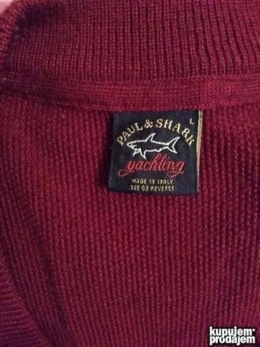 Original Paul&Shark dzemper L NOV bez tragova nosenja. 60% na lalafo.rs — 1 Original Paul&Shark dzemper L NOV bez tragova nosenja. 60% — 1