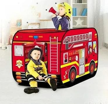 Dečiji šator za igru u obliku vatrogasnog kamiona 🚒👦 Zabavan i na lalafo.rs — 4 Dečiji šator za igru u obliku vatrogasnog kamiona 🚒👦 Zabavan i — 4