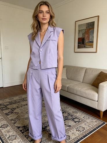 pantalone butiku ali: 🔥Damski komplet – prsluk bez rukava i pantalone visokog struka ✅2700 na lalafo.rs — 2 pantalone butiku ali: 🔥Damski komplet – prsluk bez rukava i pantalone visokog struka ✅2700 — 2