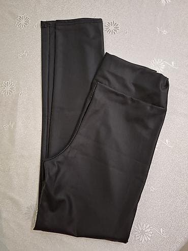 kom sa etiketom: Crne ženske helanke sa efektom eko-kože - NOVE - Model: uske, visok at lalafo.rs — 1 kom sa etiketom: Crne ženske helanke sa efektom eko-kože - NOVE - Model: uske, visok — 1