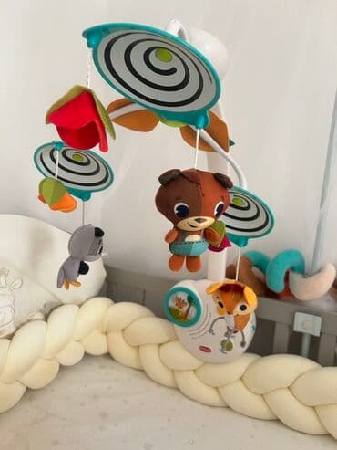 Igračke za krevetac i kolica: Elektricna Muzička vrteška za krevetac marke Tiny Love, dizajnirana da na lalafo.rs — 2 Igračke za krevetac i kolica: Elektricna Muzička vrteška za krevetac marke Tiny Love, dizajnirana da — 2