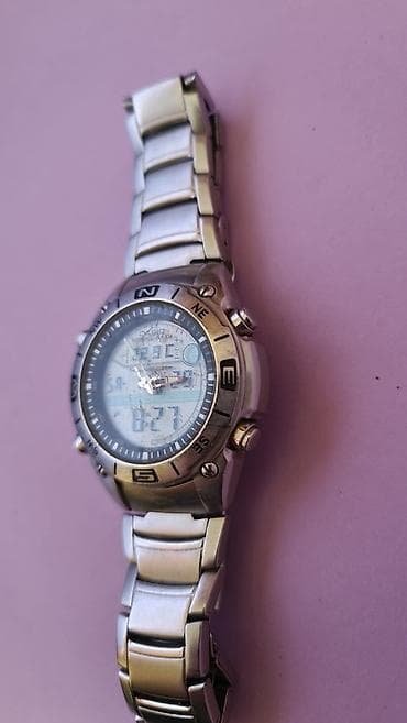 Casio Fishing Gear – analogno-digitalni ručni sat od nerđajućeg čelika na lalafo.rs — 3 Casio Fishing Gear – analogno-digitalni ručni sat od nerđajućeg čelika — 3