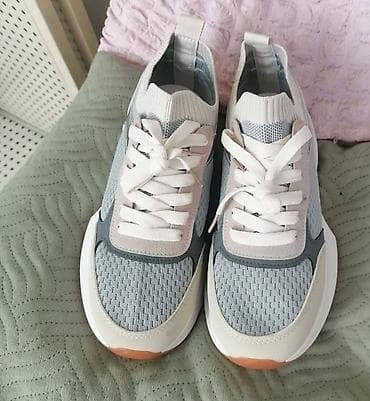 Ženske patike – siva/bež kombinacija sa platformom - Dizajn: moderan na lalafo.rs — 2 Ženske patike – siva/bež kombinacija sa platformom - Dizajn: moderan — 2