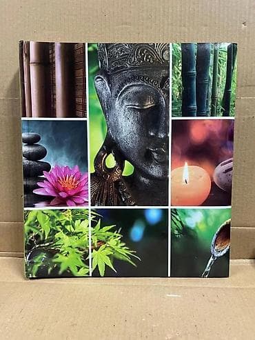 Zidna slika – kolaž „Zen/Buddha“ - Motiv: devet panela sa zen na lalafo.rs Zidna slika – kolaž „Zen/Buddha“ - Motiv: devet panela sa zen